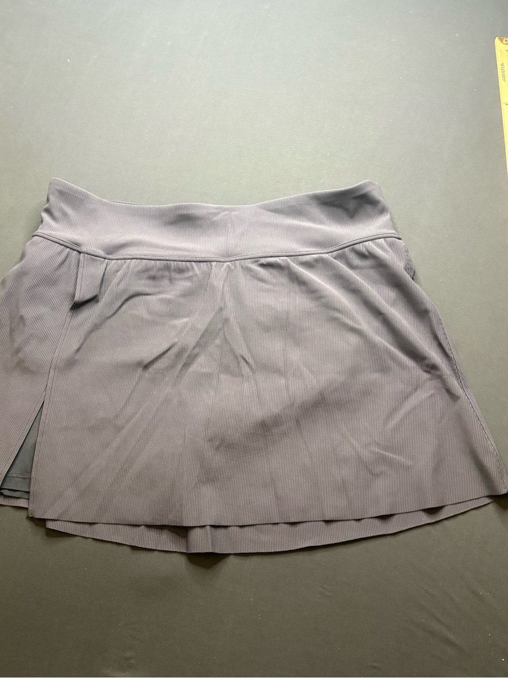 SPANX black Performance Tennis Skort
